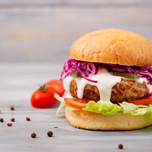 VEG BURGER PATTY (56GMS – 18PCS)